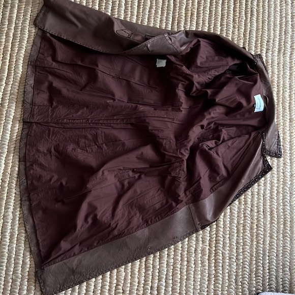 Viktor&Rolf leather belted trench coat IT40 fully lined - Picture 16 of 17